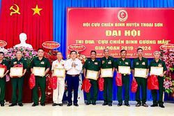 Thoại Sơn lan tỏa phong trào thi đua cựu chiến binh gương mẫu