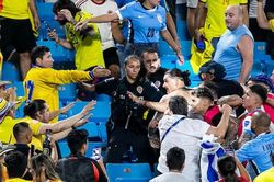 Bị CĐV Colombia sỉ nhục, Darwin Nunez phi thẳng lên khán đài để 'so tài võ thuật'
