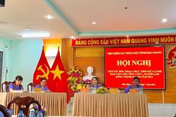 VKSND tỉnh Hậu Giang tổ chức Hội nghị tiếp xúc đối thoại trực tiếp với công chức, người lao động
