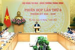 Thủ tướng chủ trì Phiên họp lần thứ 8 của Hội đồng Thi đua-Khen thưởng Trung ương