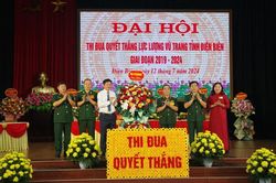 Phong trào thi đua quyết thắng góp phần xây dựng lực lượng vũ trang tỉnh Điện Biên vững mạnh toàn diện
