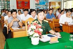 Bình Thuận cập nhật kiến thức quốc phòng và an ninh cho cán bộ đối tượng 3