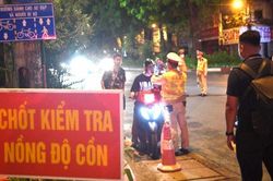 Hà Nội dự kiến trình tăng gấp đôi mức xử phạt vi phạm nồng độ cồn