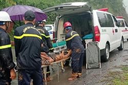 Nơi đang nguy cơ cao sạt lở đất đá sau mưa lớn, xe khách nên hạn chế chạy đêm