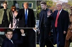 Con trai út cao 2,01m của Donald Trump: Tham gia chính trường nhưng ngoại hình như tài tử