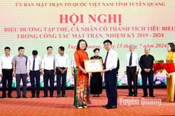Biểu dương 171 tập thể, cá nhân có thành tích tiêu biểu trong công tác Mặt trận