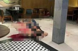 Mâu thuẫn, đâm người phụ nữ rồi tự sát trong quán trà
