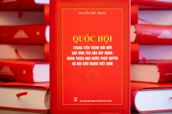 Ra mắt sách của Tổng Bí thư Nguyễn Phú Trọng về Quốc hội