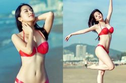 Khánh Thi diện đồ nóng bỏng đẹp tựa hoa hậu trước khi sinh 3 con