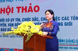 5 năm qua, Hội LHPN các cấp đã bồi dưỡng và xây dựng được hơn 3.000 người có uy tín