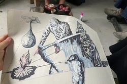 'Ở khắp mọi nơi và mãi mãi' của họa sĩ Nguyễn Trần Nam