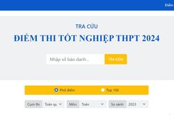 Công bố điểm thi tốt nghiệp THPT 2024