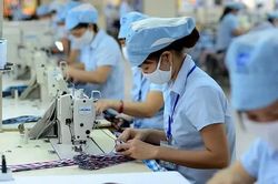 Dệt may đứng top đầu cả nước về kim ngạch xuất khẩu