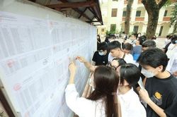 Các đại học liên tiếp công bố điểm sàn, cao nhất 25 điểm