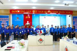 Tăng cường quan hệ, hợp tác giữa Thành đoàn và Tỉnh đoàn Salavan (Lào)