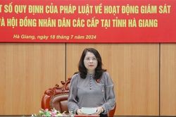Ủy ban Pháp luật khảo sát việc thực hiện pháp luật về hoạt động giám sát của Quốc hội và HĐND