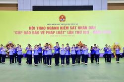 Khai mạc Hội thao ngành Kiểm sát nhân dân 'Cúp Báo Bảo vệ pháp luật' lần thứ XIII - 2024