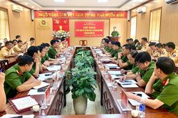 Công an tỉnh: Sơ kết công tác bảo đảm trật tự, an toàn giao thông 6 tháng đầu năm 2024