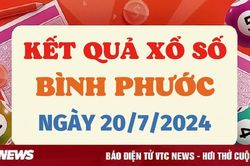 XSBP 20/7 - Kết quả xổ số Bình Phước hôm nay 20/7/2024 - XSBP thứ Bảy