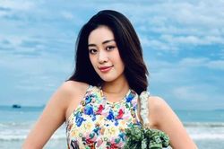 Khánh Vân khoe eo giữa tin đồn mang thai