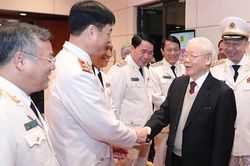 Khắc ghi những lời dạy của Tổng Bí thư Nguyễn Phú Trọng trong công tác xây dựng lực lượng CAND