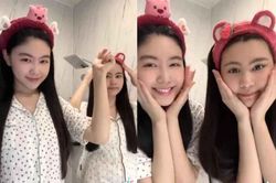 Con gái Quyền Linh khoe mặt mộc netizen nhận xét 'mê chữ ê kéo dài'