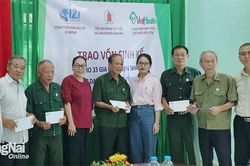 Hỗ trợ 580 triệu đồng giúp 33 gia đình nạn nhân chất độc da cam tạo việc làm