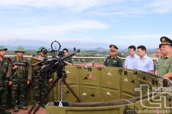 Khảo sát để hoàn chỉnh dự thảo Luật Phòng không nhân dân