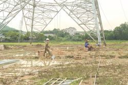 Nghệ An: vượt khó mưa bão thi công đường dây 500kv mạch 3