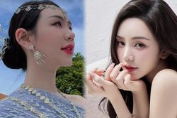 Quỳnh Kool đẹp như cô dâu trong trang phục Thái Lan