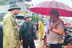 Lãnh đạo tỉnh chỉ đạo khắc phục hậu quả mưa lũ