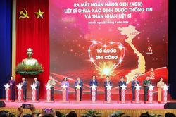 Ngân hàng gene sẽ giúp xác minh thông tin khoảng 300.000 liệt sĩ