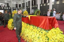 Đoàn Đảng ủy Công an Trung ương - Bộ Công an viếng Tổng Bí thư Nguyễn Phú Trọng