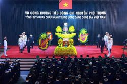 Tiếc thương vô hạn Tổng Bí thư Nguyễn Phú Trọng