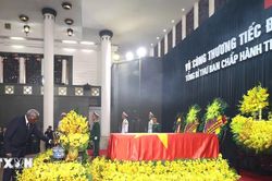 Các đoàn quốc tế viếng Tổng Bí thư Nguyễn Phú Trọng