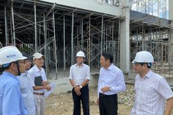 Phó Chủ tịch UBND tỉnh Đinh Văn Thiệu:: Kiểm tra tiến độ thực hiện các dự án thuộc Chương trình phục hồi và phát triển kinh tế - xã hội tỉnh