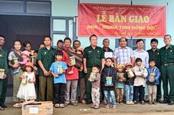 Hội CCB tỉnh bàn giao nhà cho hội viên khó khăn