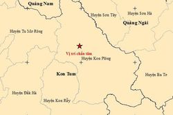 4 trận động đất liên tiếp, người dân miền Trung, Tây Nguyên thấy rõ rung lắc