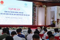 Tập huấn nâng cao chất lượng chăm sóc sức khỏe trẻ em, học sinh