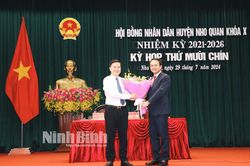 Kỳ họp thứ 19, HĐND huyện Nho Quan khóa X