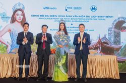 Họp báo công bố đại diện hình ảnh Văn hóa du lịch Ninh Bình và lịch trình hoạt động Cuộc thi Miss Cosmo 2024 tại Ninh Bình