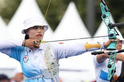 Vòng loại trực tiếp bắn cung Olympic 2024: Ánh Nguyệt đừng… run!