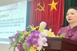 Bắc Giang: 120 cán bộ Hội tham gia tập huấn nội dung Dự án 8
