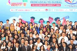 Gần 200 sinh viên ưu tú tham gia Liên hoan sinh viên thế giới tại TPHCM lần thứ 1 năm 2024