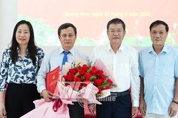 Trường Cao đẳng Y tế Quảng Bình có tân Hiệu trưởng