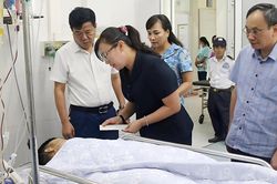 Hai người tử vong ở công trình xây dựng nhà máy nghiền xỉ phốt pho