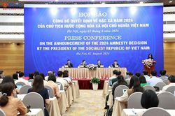 Công bố Quyết định đặc xá năm 2024 của Chủ tịch nước