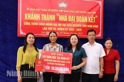 Gia Viễn: Khởi công và khánh thành các công trình chào mừng Đại hội đại biểu MTTQ Việt Nam tỉnh