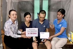 Trên 74 triệu đồng ủng hộ anh Đặng Văn Mạnh