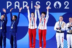 Trung Quốc và Mỹ tạo ra cuộc đua siêu hấp dẫn trên bảng xếp hạng huy chương Olympic 2024